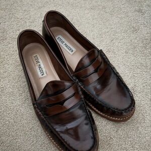 Steve Madden women’s Brown Loafers